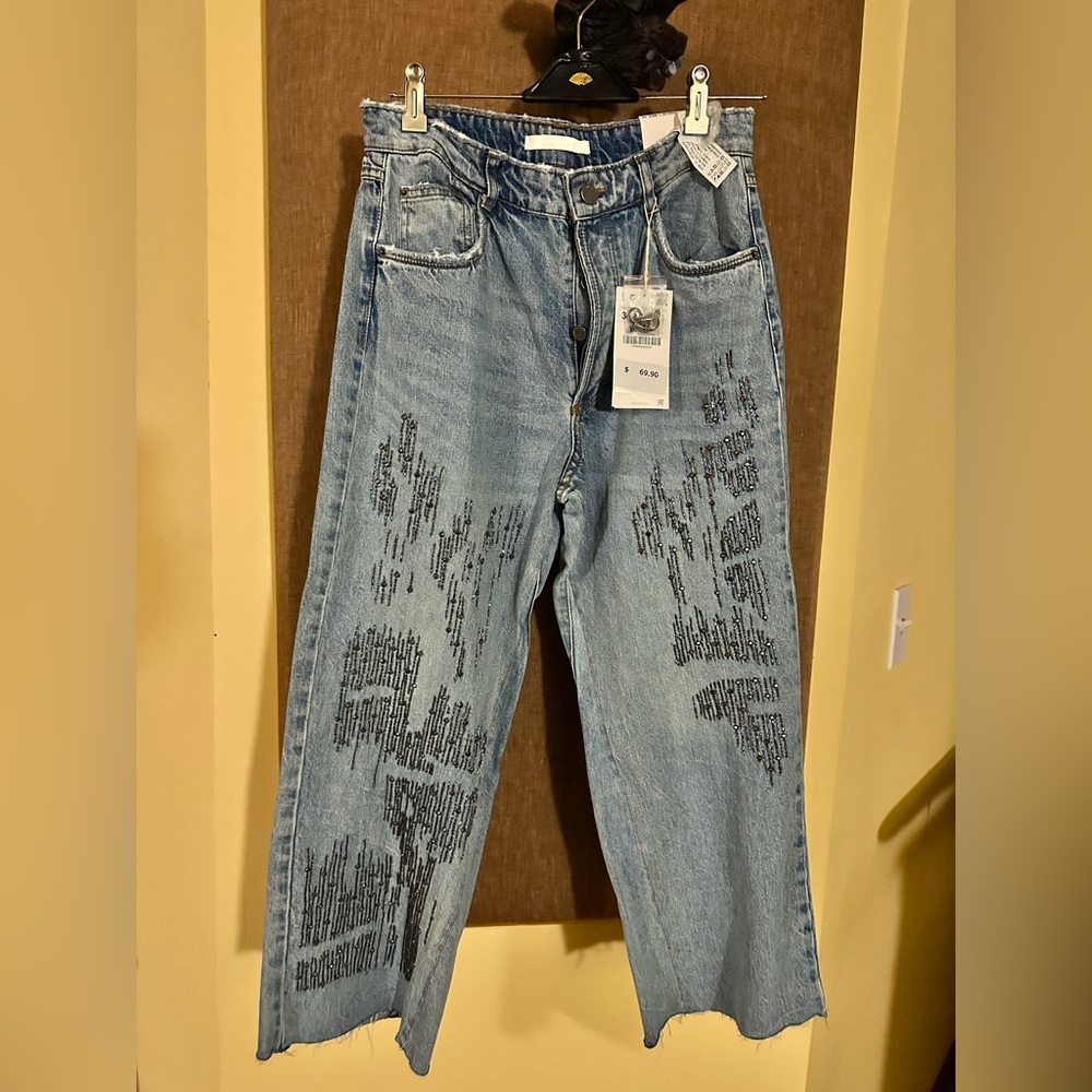 Zara Jean t r t denim size 34 us 2